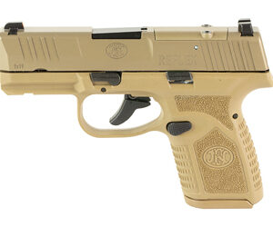 FN Reflex MRD Handgun 9mm Luger 10rd Magazines (2) 3.3" Barrel FDE NMS