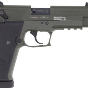ATI GSG Firefly Handgun .22 LR 13rd Magazine(1) 4.9 Threaded Barrel OD Green Frame