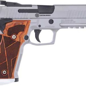 Sig Sauer P226 XFive Handgun 9mm Luger 10rd Magazines (3) 5" Barrel Silver with Brown Grips