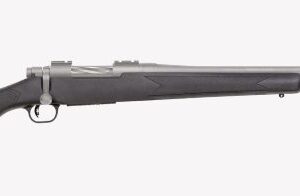 Mossberg Patriot Stainless Cerakote Rife 350 LEGEND 4rd Capacity 22'' Threaded Barrel Black Synthetic Stock