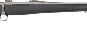 Mossberg Patriot Stainless Cerakote Rife 7mm PRC 3rd Capacity 24'' Threaded Barrel Black Synthetic Stock