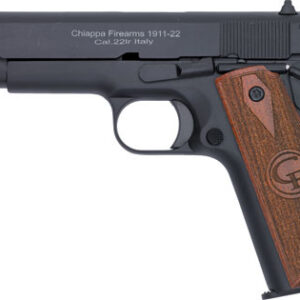 Chiappa 1911 .22 LR Handgun .22 LR 10rd Magazines(2) 5" Barrel Wooden Grips