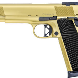 Chiappa 1911 Empire Handgun .45 ACP 8rd Magazines (2) 5" Barrel Gold with Black Grip