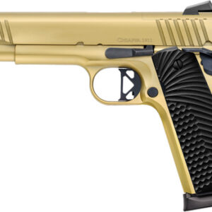 Chiappa 1911 Superior OR Handgun 38 Super 9rd Magazine 5" Barrel Gold