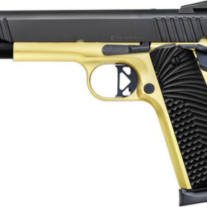 Chiappa 1911 Superior Handgun .45 ACP 8rd Magazines (2) 5" Barrel Black and Gold