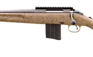 Ruger American Gen II Ranch Left Handed Rifle 400 Legend 5rd Magazine 16.1" Threaded Barrel FDE Splatter Stock