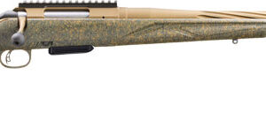 Ruger American Gen II Predator Rifle .223 Rem 5rd Magazine 22" Fluted Threaded Burnt Bronze Barrel Green Splatter Stock
