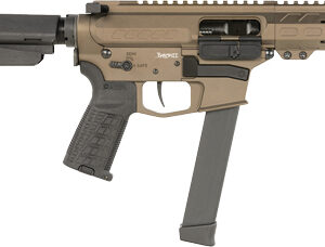 CMMG Banshee MKGs Fixed Ejector Handgun 9mm Luger 33rd Magazine 5'' Barrel RipBrace Midnight Bronze