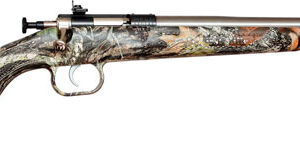 Keystone Crickett Rifle .22 LR Single Shot 16.1" Stainless Barrel Mossy Oak Break Up Synthetic Stock