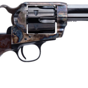 Cimarron El Malo 2 Handgun .45 LC 6rd Capacity 3.5" Barrel Silver with Walnut Grip