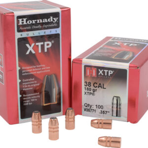 Hornady Handgun Bullets .38 cal .357" 180 gr XTPHP 100/ct