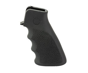 Hogue AR-15/M-16 OverMolded Rubber Grips with Finger Grooves Black