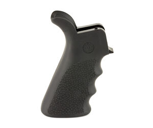 Hogue AR-15/M-16 Rubber Beavertail Grip with Finger Grooves - Black