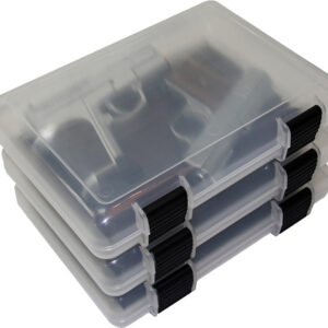 MTM In-Safe Storage Case 9" Clear 3/ct