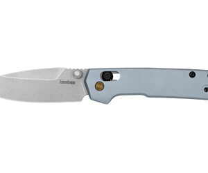 Kershaw Mini Iridium Folding Knife 3" Spear Point Blade Ice Blue