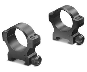 Leupold 2-Piece Leupold BackCountry Cross-Slot Weaver-Style Rings 1" High - Matte Black