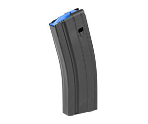 ASC AR Family Rifle Magazine Blue Follower 6.5 Grendel Black Stainless Steel 25/rd