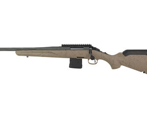 Ruger American Gen II Ranch Left Handed Rifle 5.56mm 10rd Magazine 16.1" Fluted Threaded Barrel FDE Splatter Stock