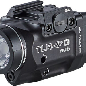 Streamlight TLR-8 G Sub Gun Light with Green Laser for Glock 43/48 MOS