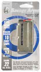 Savage Arms 93 Series Magazine .22 Mag .17 HMR Stainless Steel 10/rd