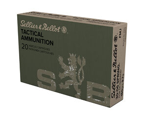 Sellier & Bellot M1 Garand Rifle Ammunition .30-06 Sprg. 150gr FMJ 2700 fps 20/ct