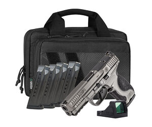 S&W M&P9 M2.0 Metal OR NTS Carry On Bundle 9mm Luger 17rd Magazines(5) 4.25" Barrel w/RFX 11 Savior Specialist Bag