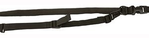 TacShield Warrior 2n1 Padded Sling with HK Snap Hook 1.25" Black
