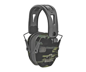 Walker's  Razor Tacti-Grip Ear Muffs -Camo Gray 23NRR