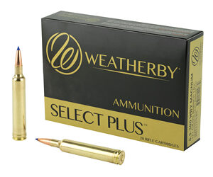 Weatherby Select Plus Rifle Ammunition 6.5-300 WBY 127 gr Barnes LRX 3531 fps 20/ct