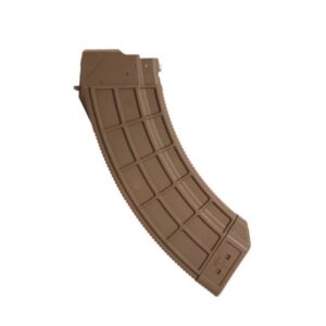 Century Arms US Palm AK30 Magazine w/Steel Latch FDE 7.62x39mm 30/rd