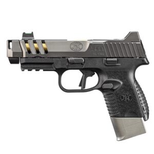 FN 509 CC Edge Handgun 9mm Luger 12rd (1) & 15rd (2) Magazines 4.2" Barrel Black NMS