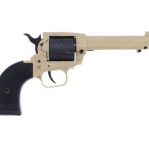 Heritage Rough Rider Handgun .22 LR 6/rd Capacity 4.75" Barrel Polymer Black Sabre Sand Cerakote