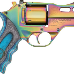 Chiappa Rhino Revolver 30SAR (Nebula) .357 Mag 6rd Capacity 3" Barrel Blue Laminate Grips